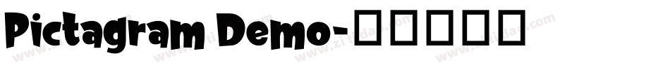 Pictagram Demo字体转换